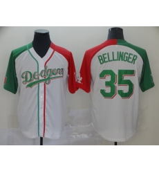 Dodgers 35 Cody Bellinger White Mexican Heritage Culture Night Jersey Mexico