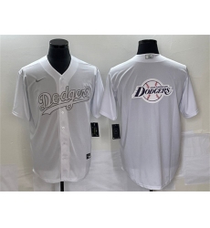 Men Los Angeles Dodgers Big Logo In Back Weekend Stitched Baseball Jersey