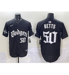 Men Los Angeles Dodgers Blank Black Lights Out Limited Stitched Baseball Jersey