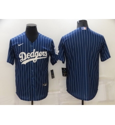 Men Los Angeles Dodgers Blank Navy Cool Base Stitched jersey
