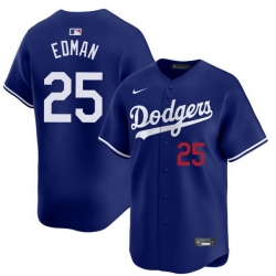 Men Los Angeles Dodgers Tommy Edman _25 White Flex Base Stitched MLB Jersey