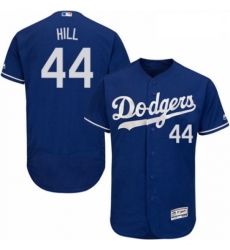 Mens Majestic Los Angeles Dodgers 44 Rich Hill Royal Blue Flexbase Authentic Collection MLB Jersey