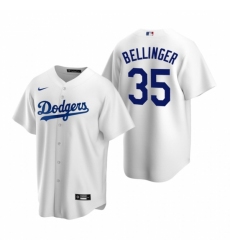 Mens Nike Los Angeles Dodgers 35 Cody Bellinger White Home Stitched Baseball Jerse
