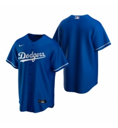 Mens Nike Los Angeles Dodgers Blank Royal Alternate Stitched Baseball Jersey