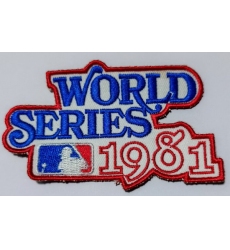 Dodgers 1981 World Series Patch Biaog