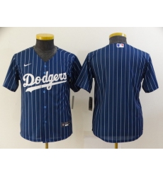 Youth Los Angeles Dodgers Blank Blue Stitched Jersey