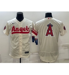 Men Los Angeles Angels 2022 Cream City Connect Team Big Logo Flex Base Stitched Jersey