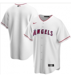 Men Los Angeles Angels Nike White Blank Jersey