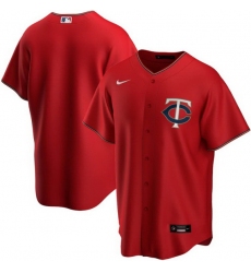 Men Minnesota Twins Nike Red Blank Jersey