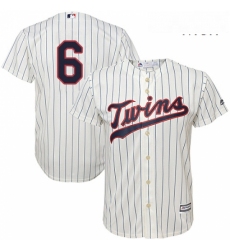 Mens Majestic Minnesota Twins 6 Tony Oliva Replica Cream Alternate Cool Base MLB Jersey