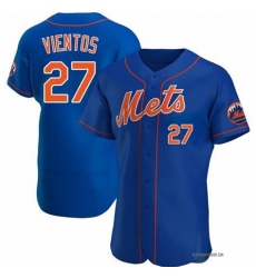 Men New York Mets Mark Vientos #27 Blue Flexbase Stitched MLB Jersey