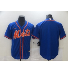 Men New York Mets Nike Blue Blank Jersey II