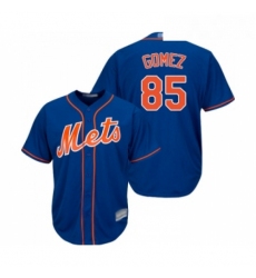 Mens New York Mets 85 Carlos Gomez Replica Royal Blue Alternate Home Cool Base Baseball Jersey 