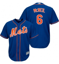 Mets #6 Jeff McNeil Blue Cool Base Stitched Youth Baseball Jersey