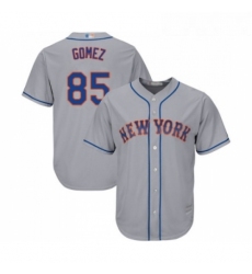 Youth New York Mets 85 Carlos Gomez Authentic Grey Road Cool Base Baseball Jersey 
