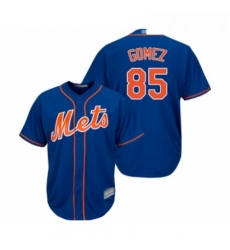 Youth New York Mets 85 Carlos Gomez Authentic Royal Blue Alternate Home Cool Base Baseball Jersey 