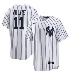 Men New York Yankees 11 Brett Gardner White Cool Base Stitched Baseball Jersey