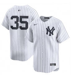 Men New York Yankees 35 Cody Bellinger White 2024 Home Limited Stitched Baseball Jersey