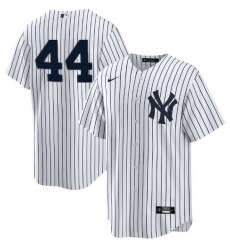 Men New York Yankees 44 Reggie Jackson White Cool Base Stitched Baseball jersey