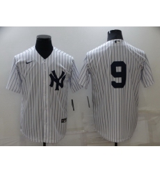 Men New York Yankees 9 Roger Maris White Cool Base Stitched Baseball jersey
