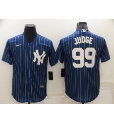 Men New York Yankees 99 Aaron Judge Navy Cool Base Stitched jersey