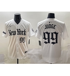Men New York Yankees 99 Aaron Judge White 27Gothic Legacy Edition 27 Vapor Premier Limited Stitched Baseball Jersey Men New York Yankees 99 Aaron Judge White 27Gothic Legacy Edition 27 Vapor Premier Limited Stitched Baseball Jersey