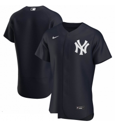 Men New York Yankees Men Nike Navy Alternate 2020 Flex Base Official Team MLB Jersey
