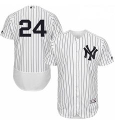 Mens Majestic New York Yankees 24 Gary Sanchez White Home Flexbase Authentic Collection MLB Jersey