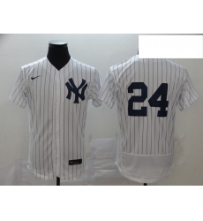 Yankees 24 Gary Sanchez White 2020 Nike Flexbase Jersey