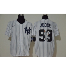 Yankees 99 Aaron Judge White Nike Cool Base Player Jersey