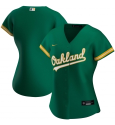 Oakland Athletics Nike Women Alternate 2020 MLB Team Jersey Kelly Green