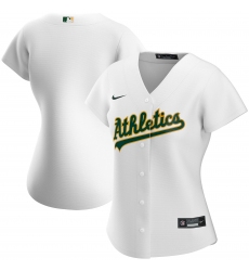 Oakland Athletics Nike Women Home 2020 MLB Team Jersey White