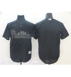 Phillies Blank Black 2019 Players 27 Weekend Authentic Player Jersey
