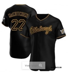 Men Nike Pittsburgh Pirates Andrew McCutchen #22 Black Flexbase Stitched Jersey