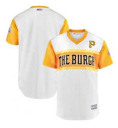 Pirates Blank White 2019 MLB Little League Classic Team Jersey