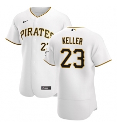 Pittsburgh Pirates 23 Mitch Keller Men Nike White Home 2020 Authentic Player MLB Jersey