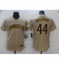 Men Nike San Diego Padres Joe Musgrove Sand Brown Collection Baseball Player Jersey