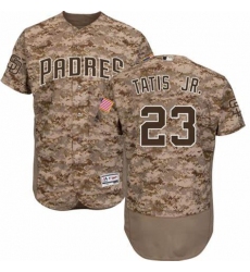 Men San Diego Padres Fernando Tatis Jr. Camo Stitched MLB Jersey