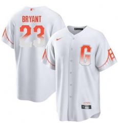 Men San Francisco Giants #23 Kris Bryant Jersey Trade City Connect Replica For Men - Stitched