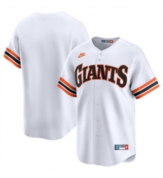 Men San Francisco Giants Blank White Cooperstown Collection Limited Stitched Baseball Jersey