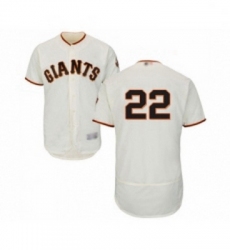 Mens San Francisco Giants 22 Yangervis Solarte Cream Home Flex Base Authentic Collection Baseball Jersey