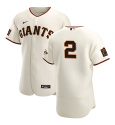San Francisco Giants 2 Daniel Robertson Men Nike Cream Home 2020 Authentic 20 at 24 Patch Player MLB Jersey