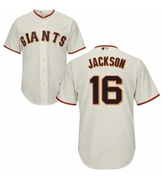 Youth Majestic San Francisco Giants 16 Austin Jackson Replica Cream Home Cool Base MLB Jersey 