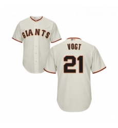 Youth San Francisco Giants 21 Stephen Vogt Replica Cream Home Cool Base Baseball Jersey 