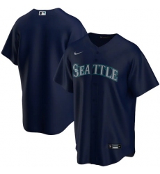 Men Seattle Mariners ACTIVE PLAYER Custom Navy Cool Base Stitched Jersey