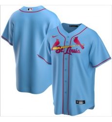 Men St. Louis Cardinals Nike Blue Blank Jersey