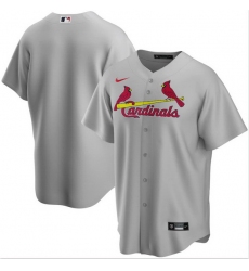 Men St. Louis Cardinals Nike Gray Blank Jersey
