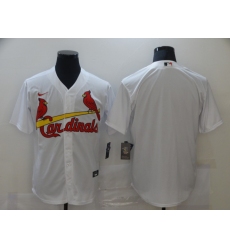 Men St. Louis Cardinals Nike White Blank Jersey II