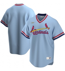 Men St  Louis St.Louis Cardinals Nike Road Cooperstown Collection Team MLB Jersey Light Blue
