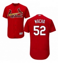Mens Majestic St Louis Cardinals 52 Michael Wacha Red Alternate Flex Base Authentic Collection MLB Jersey